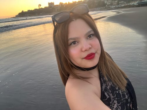 Customer photo review of TOP SARA ENCAJE NEGRO