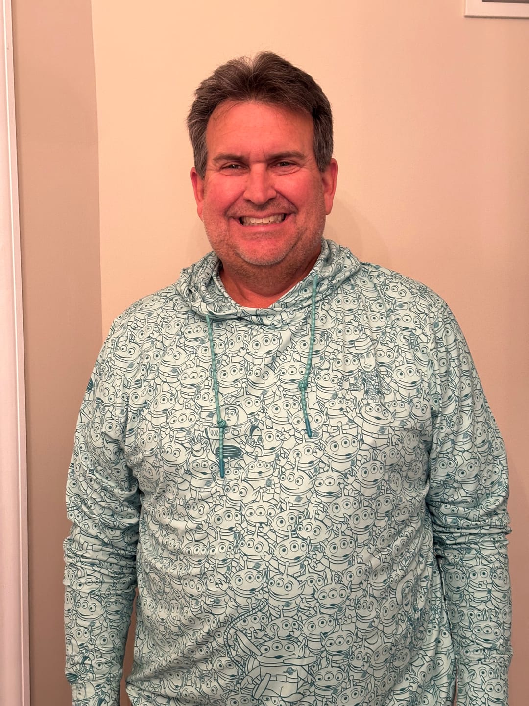 Customer photo review of Disney and Pixar Toy Story “The Crane Escape” – Performance Hoodie