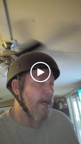Customer video review of Smallest lightest DOT Beanie Helmet Flat Black No Peak