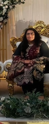 Customer photo review of P-208- Ready Made - Dastoor by Ramsha Luxury Organza Vol 2