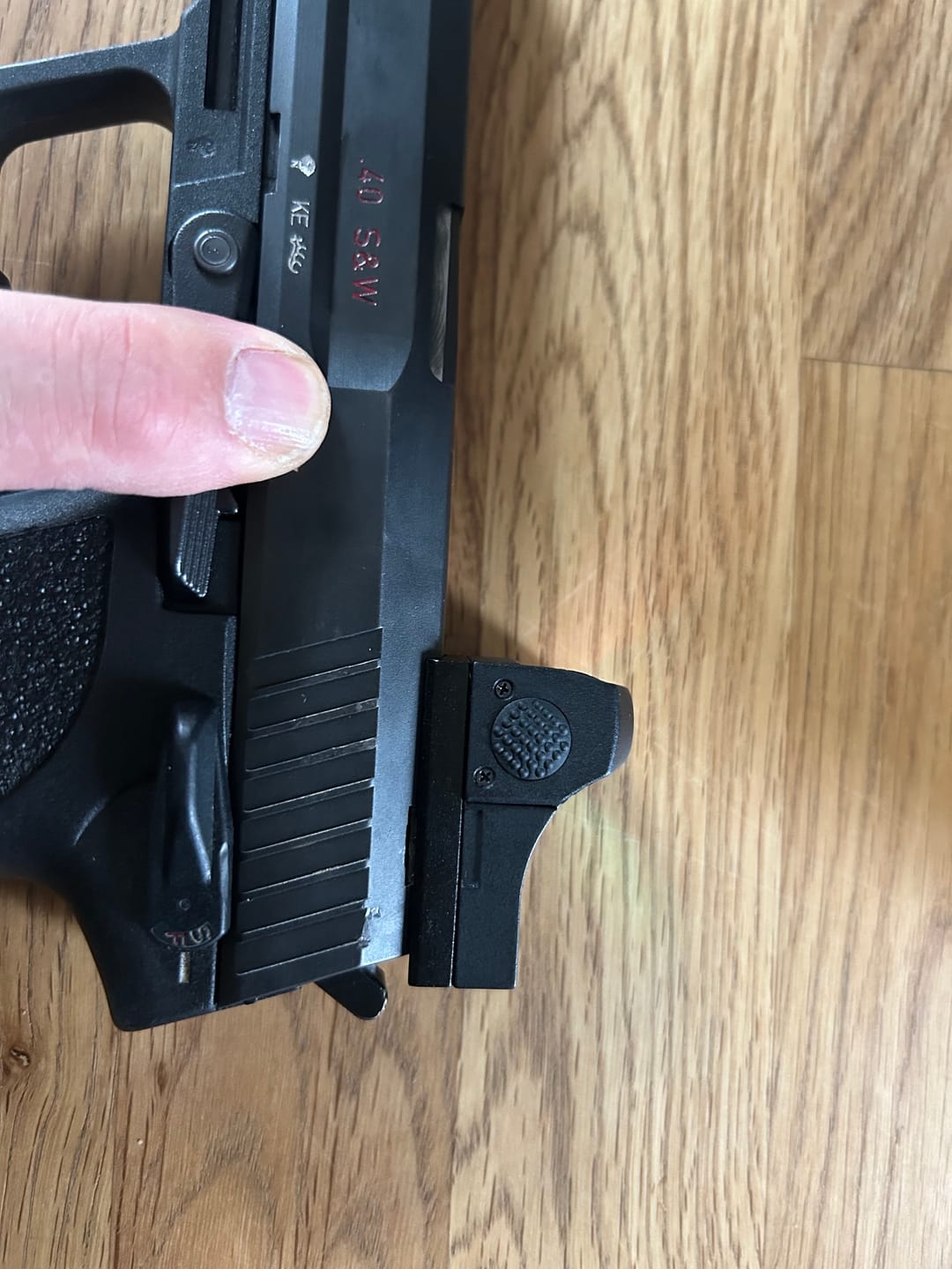 Customer photo review of Vector Optics SCRDM-07 HK USP Montage für Reflexvisiere mit TEK (Docter Sight) Footprint