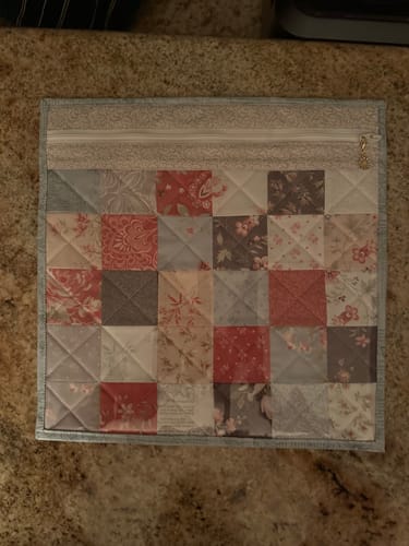 Customer photo review of Clearly Charming Pouch - Muse