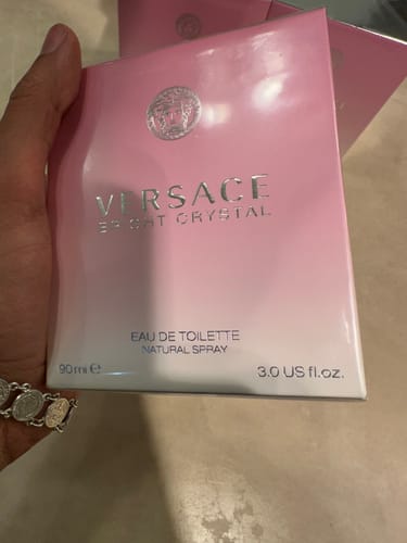Customer photo review of Versace Bright Crystal Eau de Toilette for Women