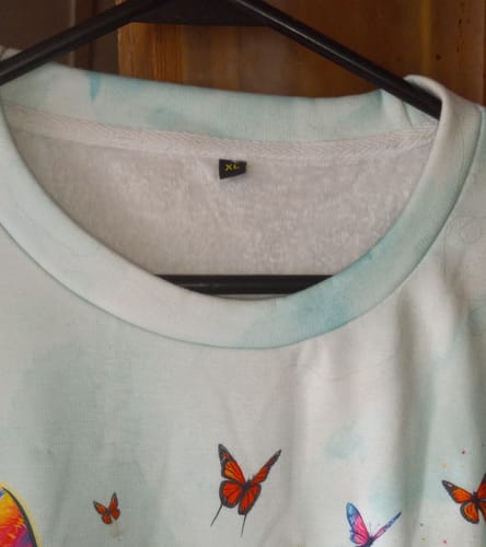Customer photo review of Jesus Take The Wheel Women's All Over Print Shirt - Tltr1311232
