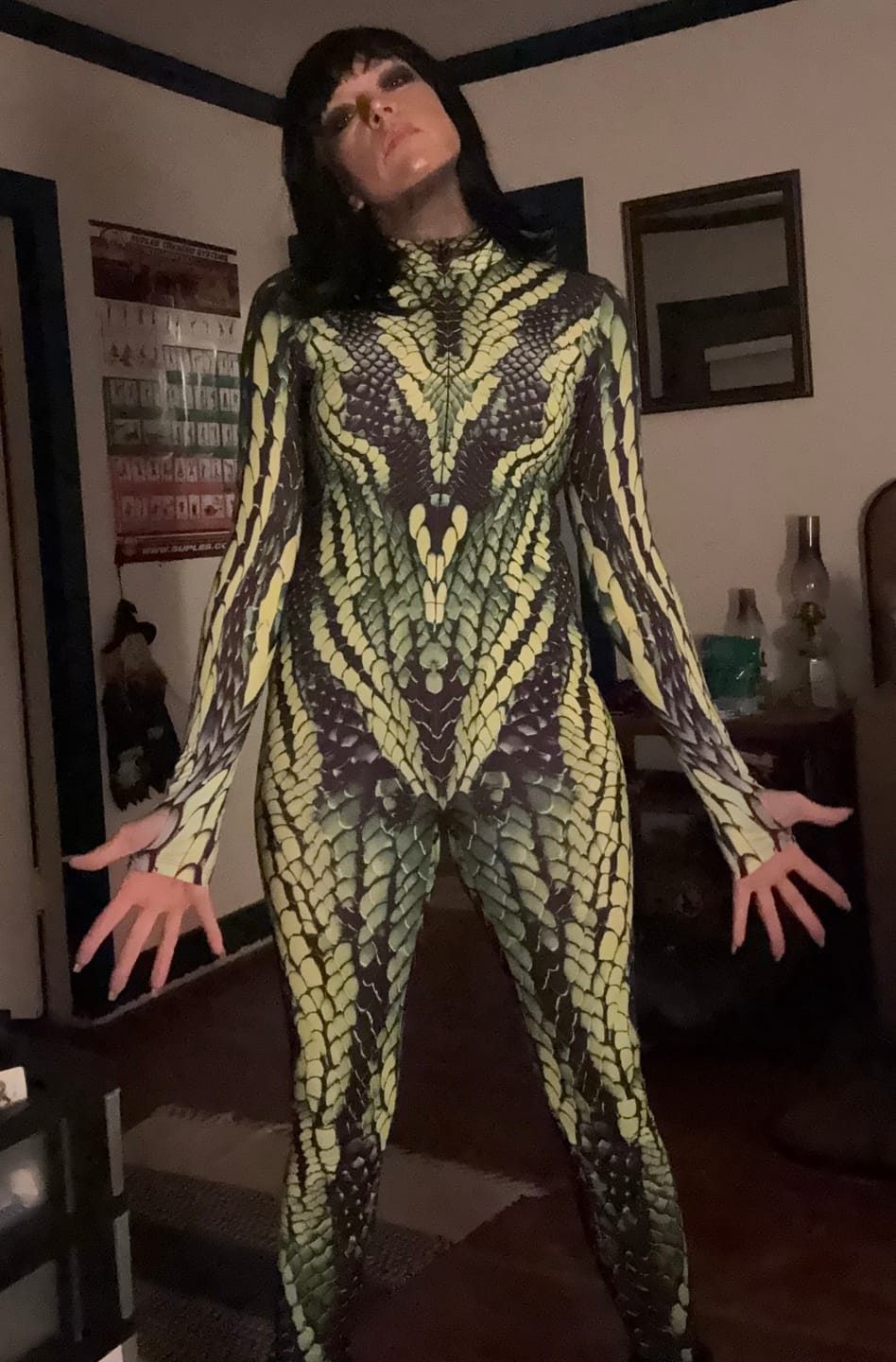 Customer photo review of Electric Viper Costume