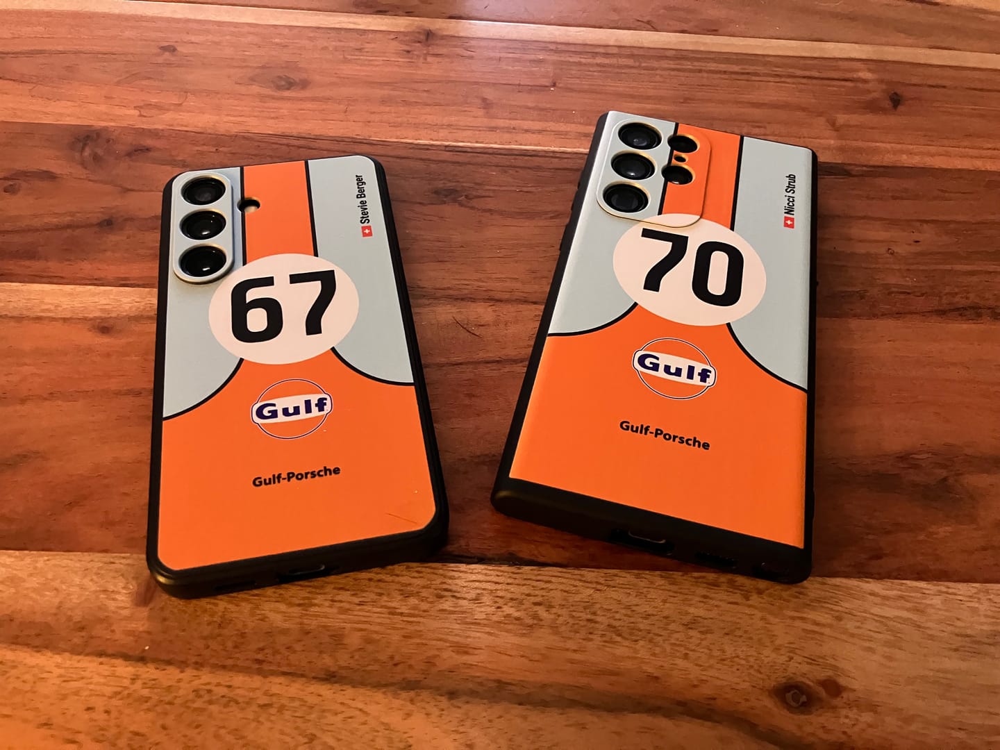 Customer photo review of Gulf Porsche GT Livery - Individuelle Handyhülle für Samsung