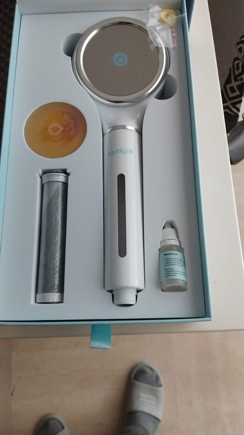 Customer photo review of SHOWERSILK | Filtre de douche