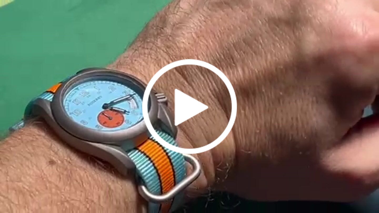 Customer video review of VOYAGER 38 - 100M Waterproof Titanium Field Watch | 917G
