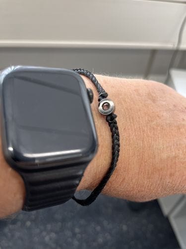 Customer photo review of Personalisiertes Fotoarmband