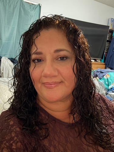 Customer photo review of Instant Dye Shampoo