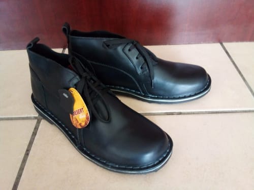 Customer photo review of NEBULA BLACK DESERT BOOT