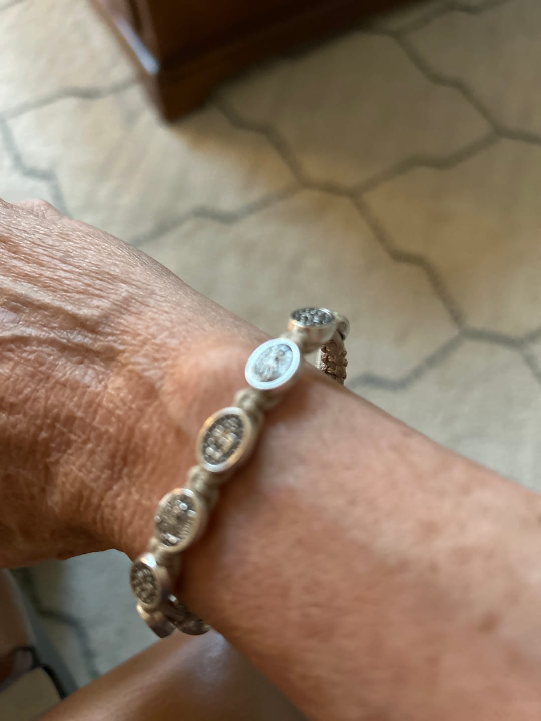 Customer photo review of Protection Archangel Michael Bracelet