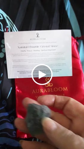 Customer video review of VIP Crystal Club - Monthly Crystal