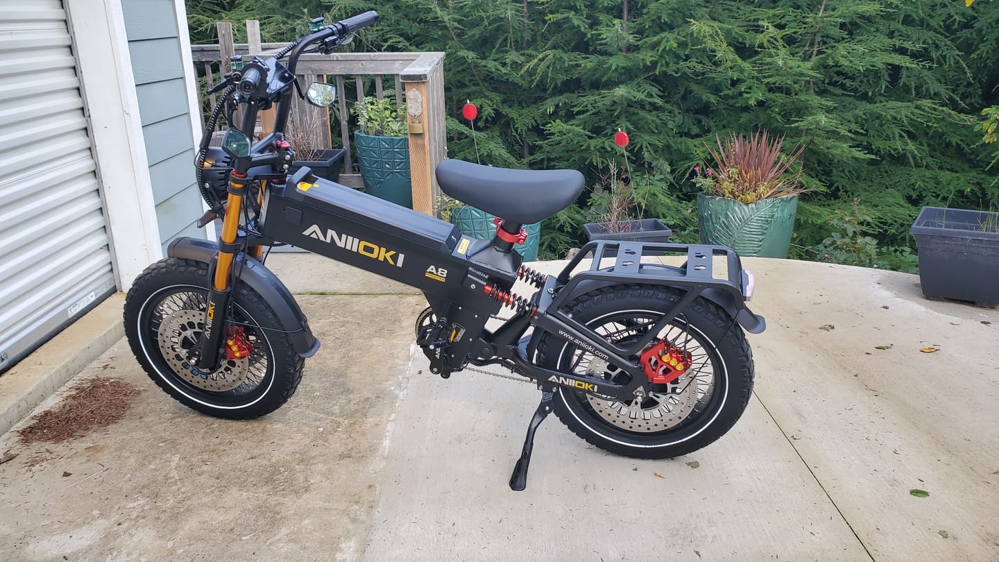Customer photo review of 2025 Version A8 Pro Max 60V Dual Motor Ebike