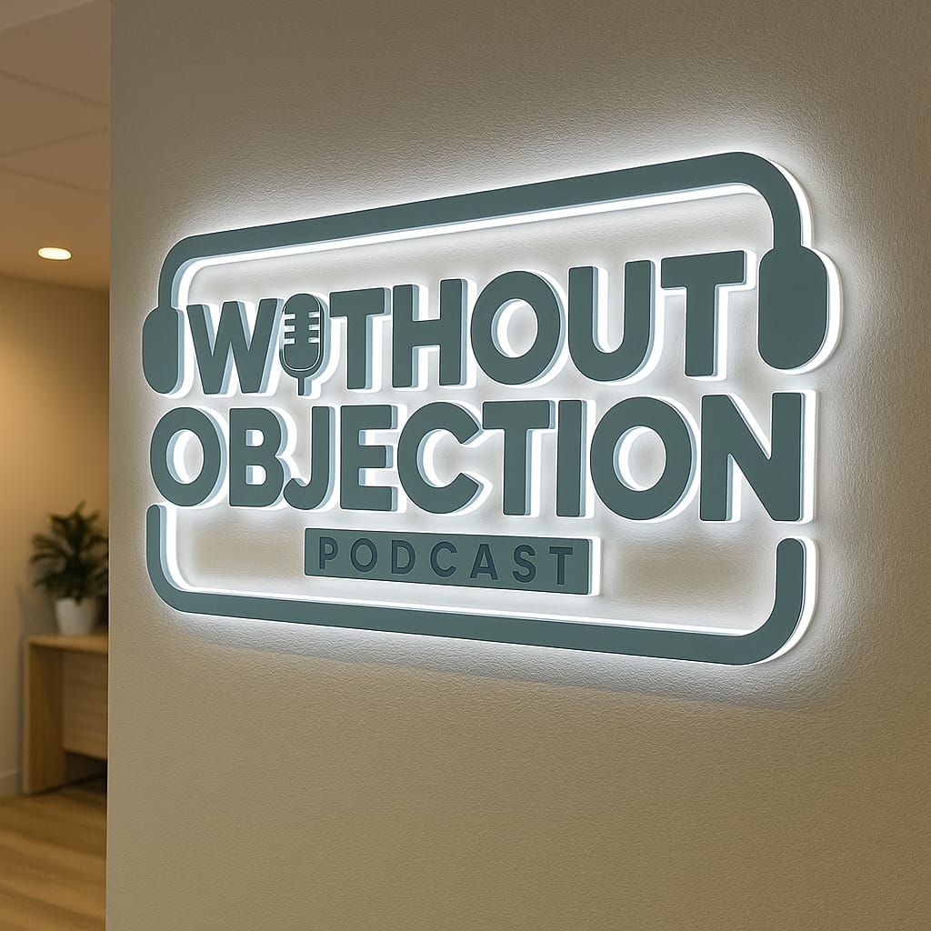 Customer photo review of Custom Backlit Sign