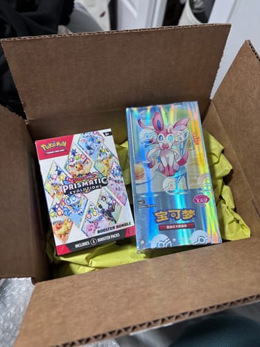 Customer photo review of Pokemon Gem Pack Vol 2 Booster Box [S-Chinese]