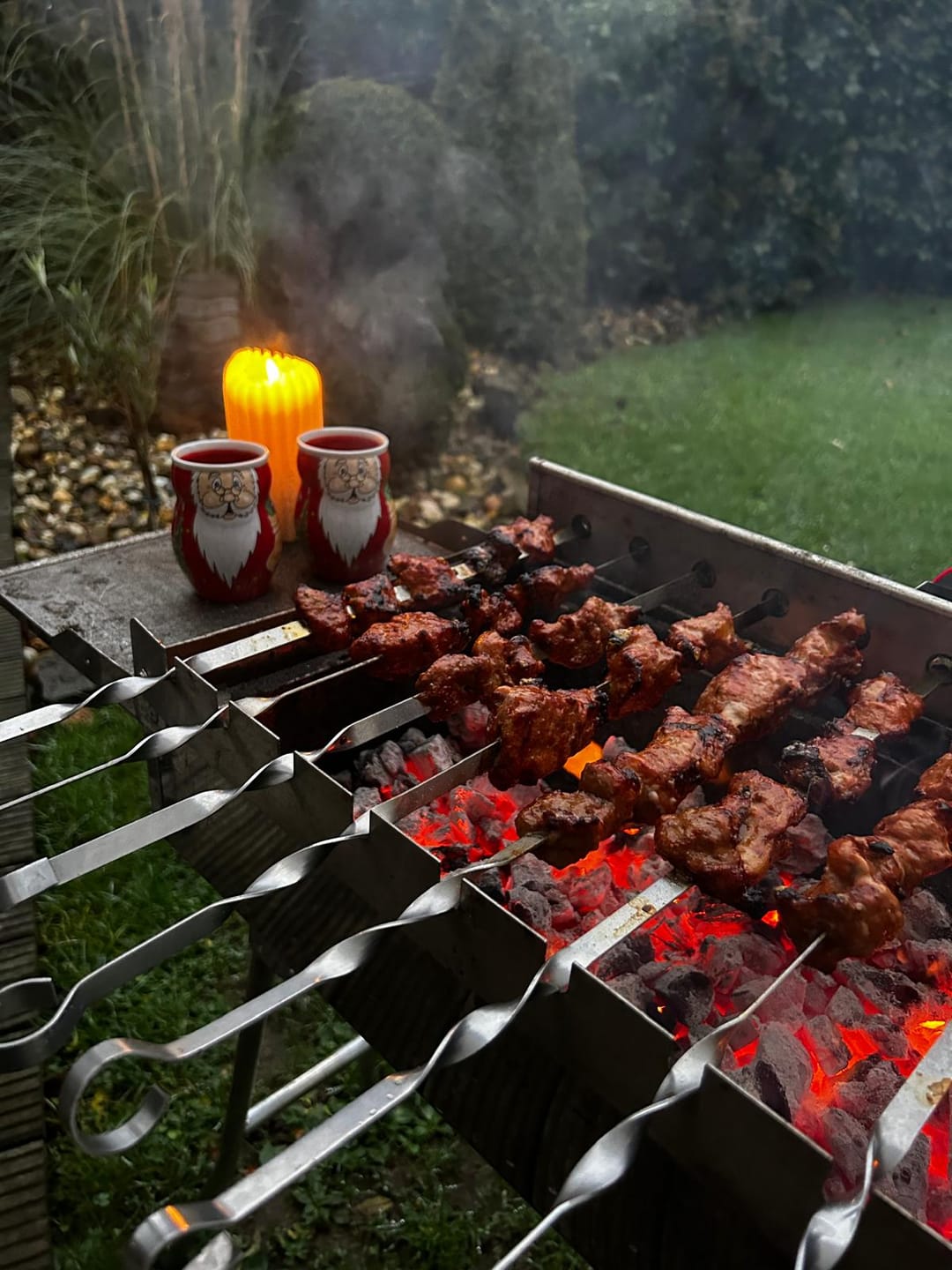 Customer photo review of Schweine-Schaschlik BBQ – süß-rauchige Marinade mit Honig | mySchaschlik