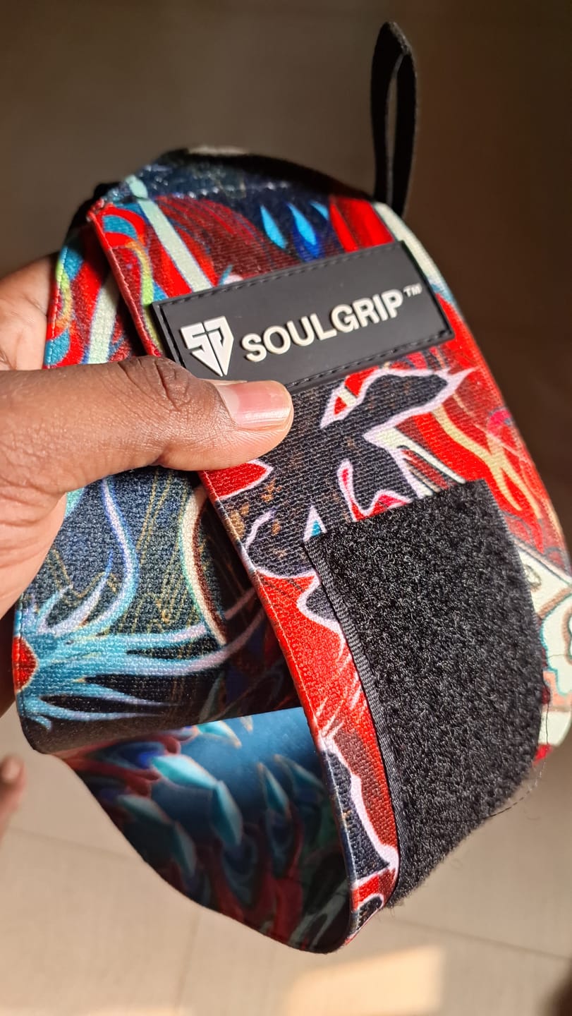 Customer photo review of Thunderstrike Wrist Wrap - Weightlifting Wrist Wraps for Gym & Powerlifting