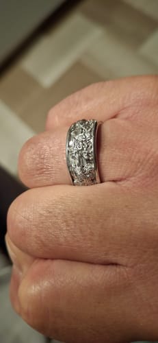 Customer photo review of Basan Fire Bird Japanese Ring