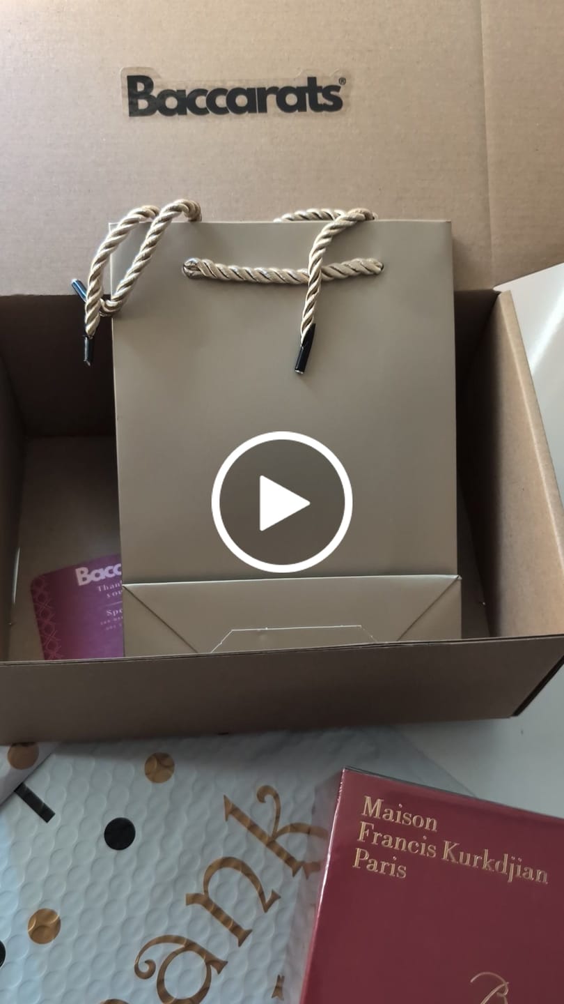 Customer video review of Baccarat Rouge 540 Extrait de Parfum for Men and Women