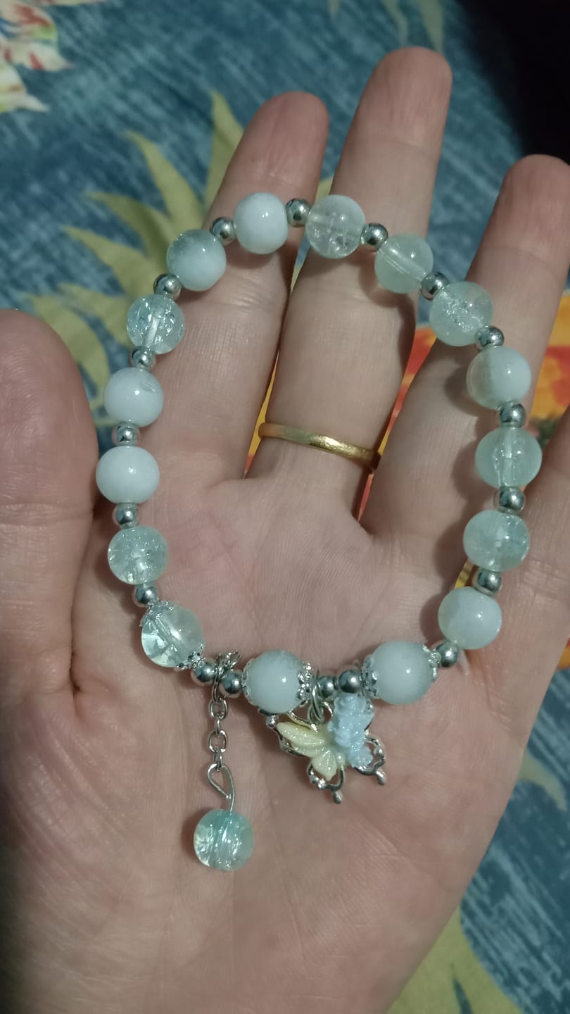 Customer photo review of A-Mystery Bracelet Blind Bags – 1–5 Surprise Beaded Bracelets & Charms