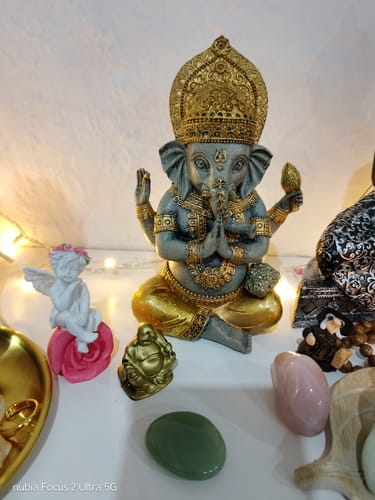 Customer photo review of Figura Espiritual Ganesha || Abundancia - Protección Divina