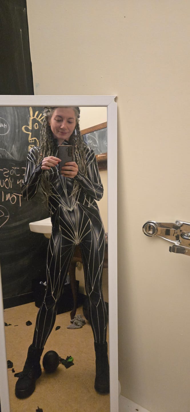 Customer photo review of Black Mirror Costume