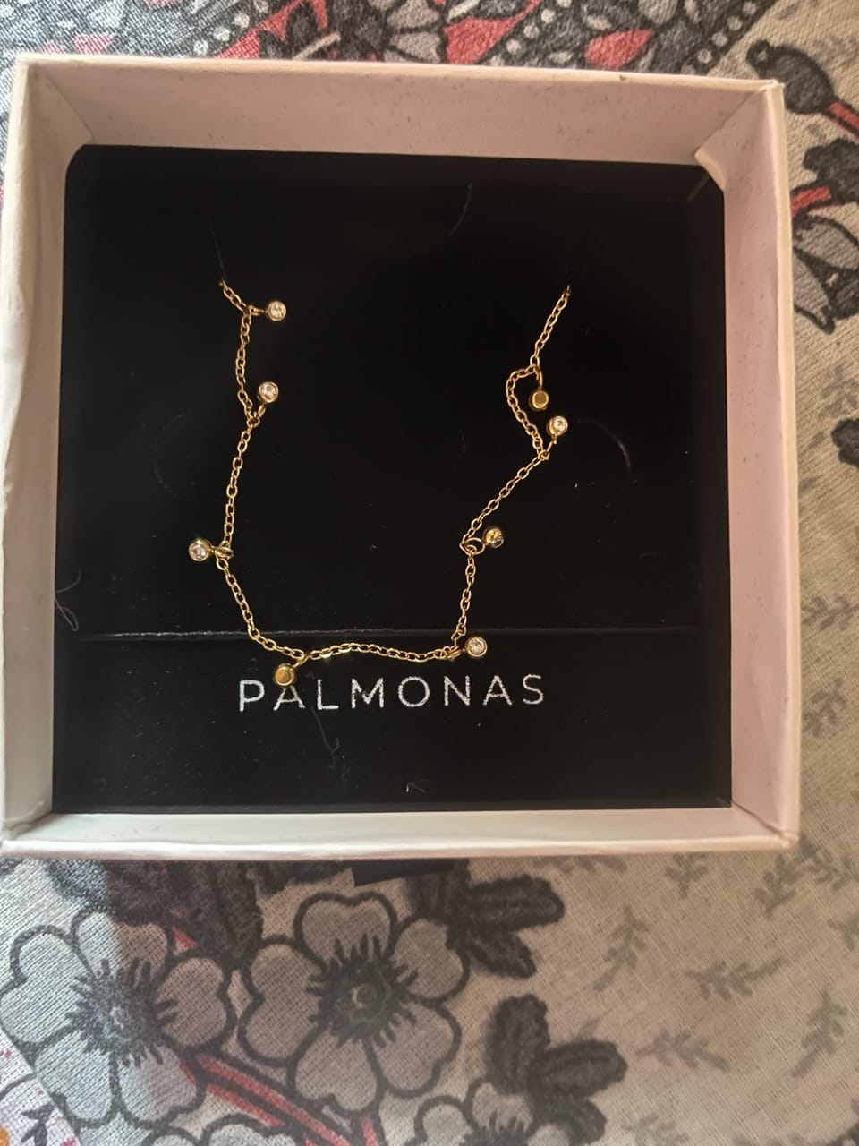 Customer photo review of Pearl Cuff Bangle Bracelet