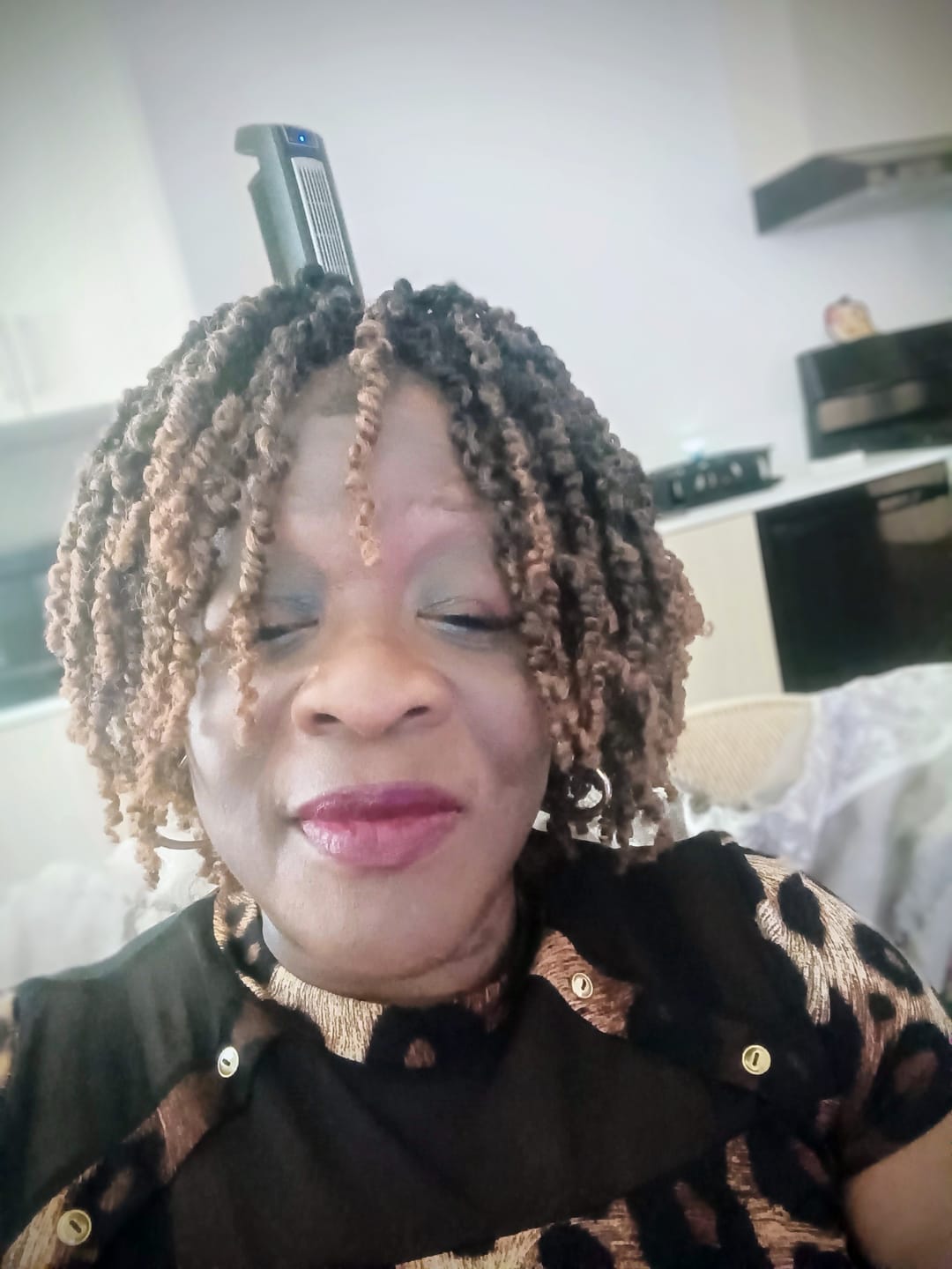 Customer photo review of Chade Magic Lace Braid Wig 13x6 HD Lace Front Wig - YANKY TWIST - MLBY12
