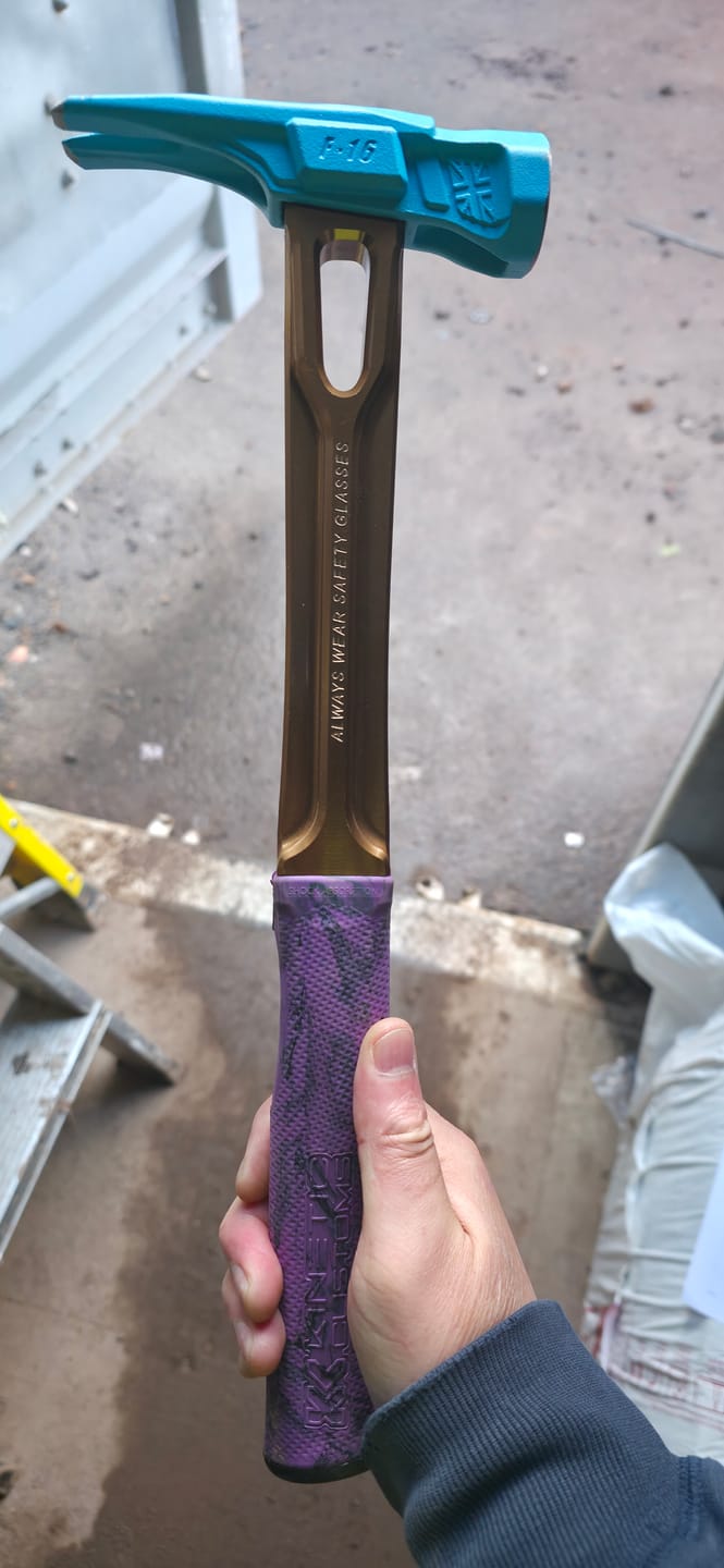 Customer photo review of Kinetic Customs | Replacement Hammer Grip