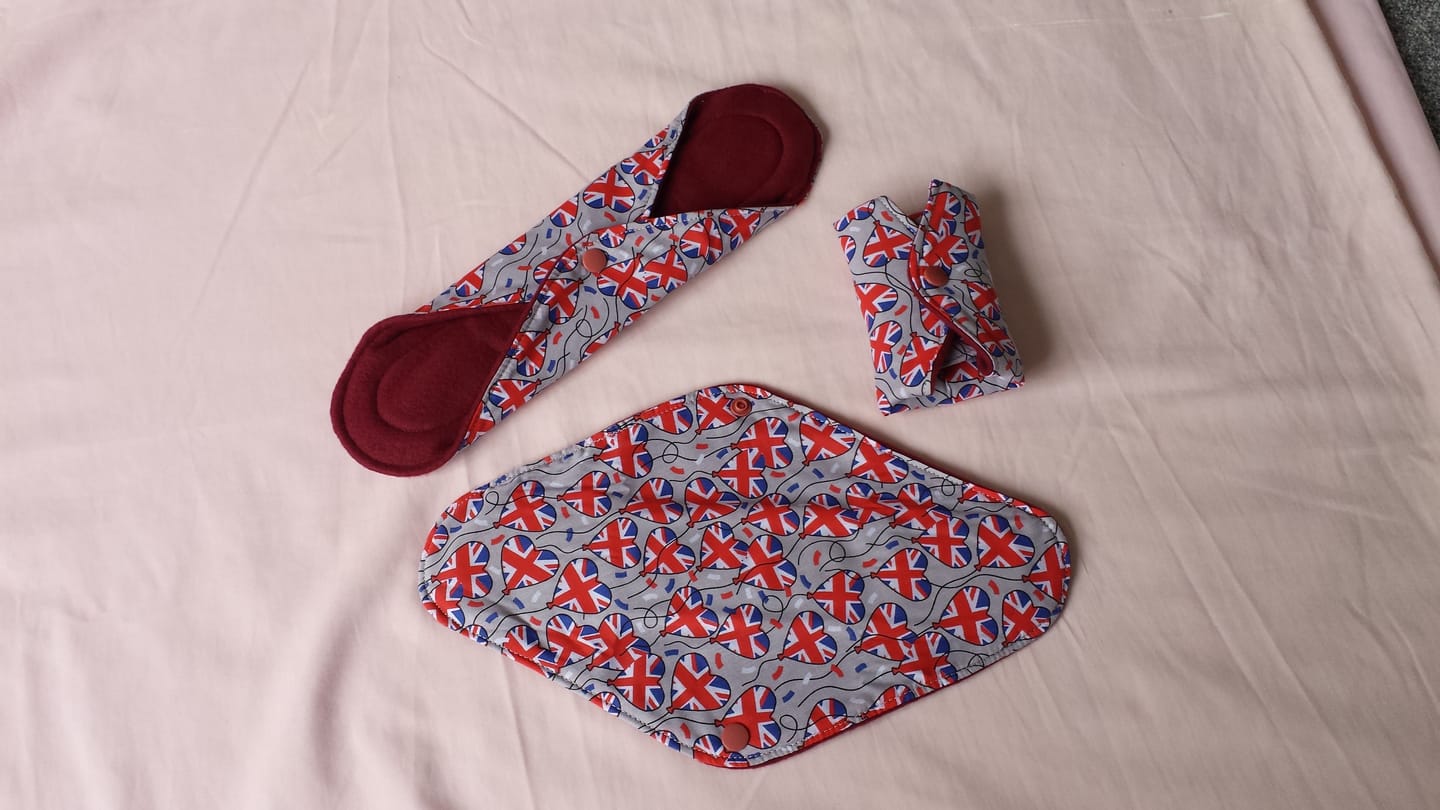 Customer photo review of Union Jack Balloons Polycotton Fabric
