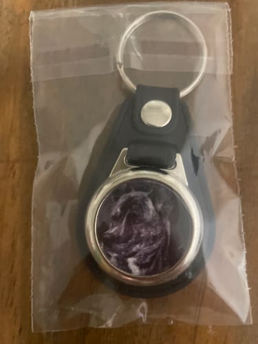 Customer photo review of Schlüsselanhänger mit Hundefoto