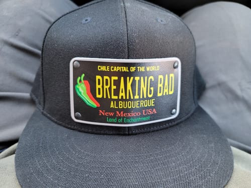 Customer photo review of New Mexico Chiles Plate Hat