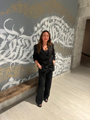 Customer photo review of Blazer à strass Doris