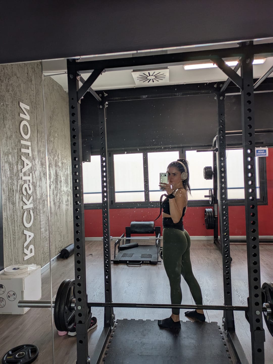 Customer photo review of Leggings Push up Gym Fashion Verde