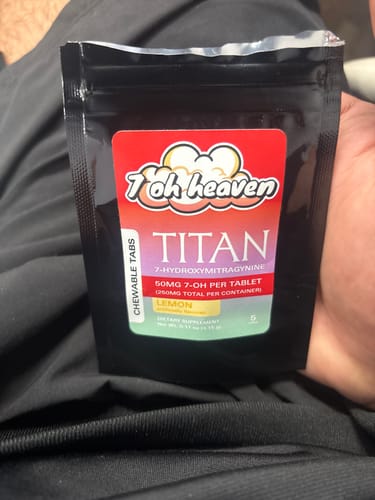 Customer photo review of 7-OH TITAN TABLETS (50 MG)