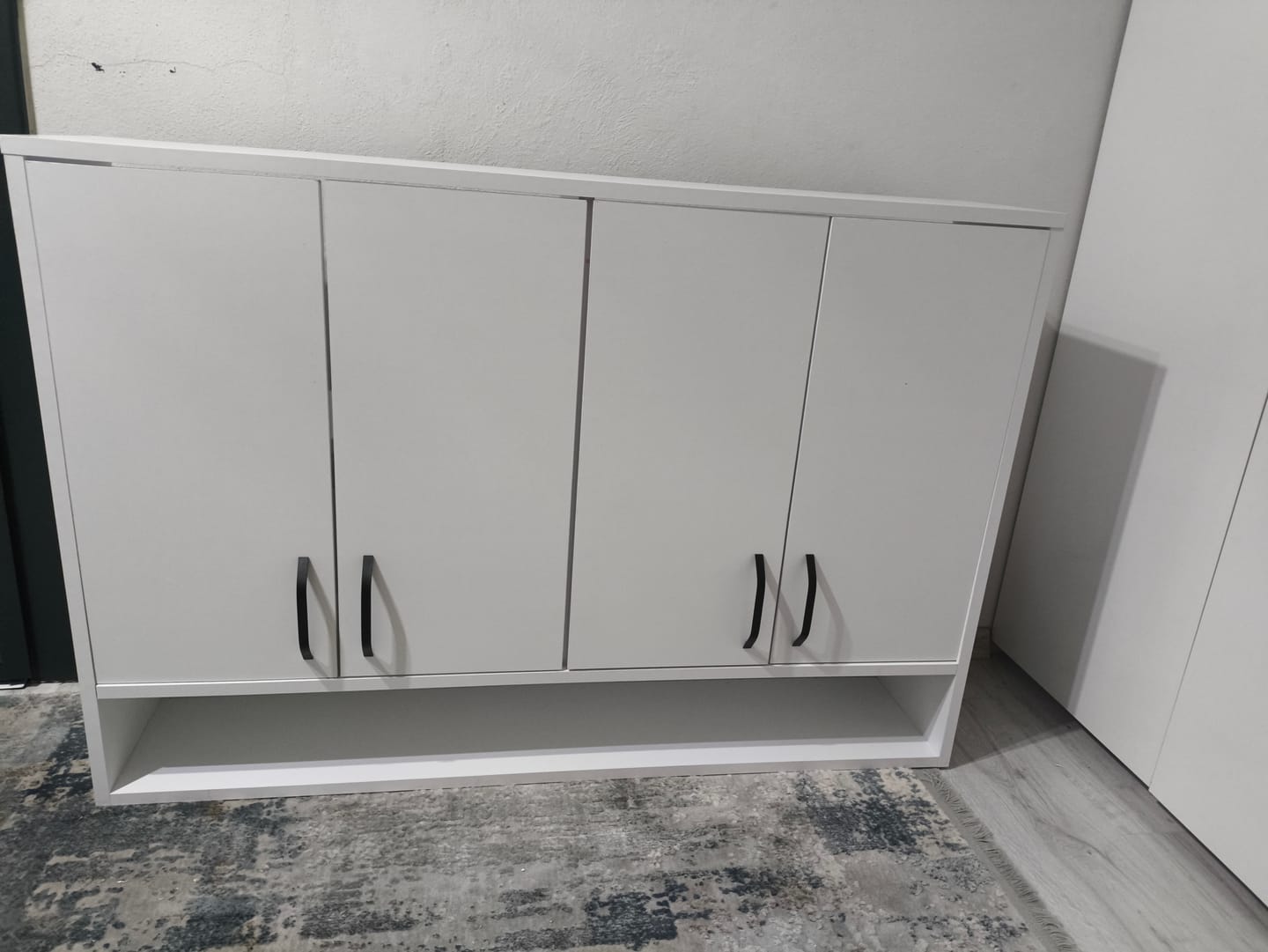 Customer photo review of Rani JE199 Kahve Köşesi Çok Amaçlı Dolap Üst Modül Mutfak Rafı Beyaz