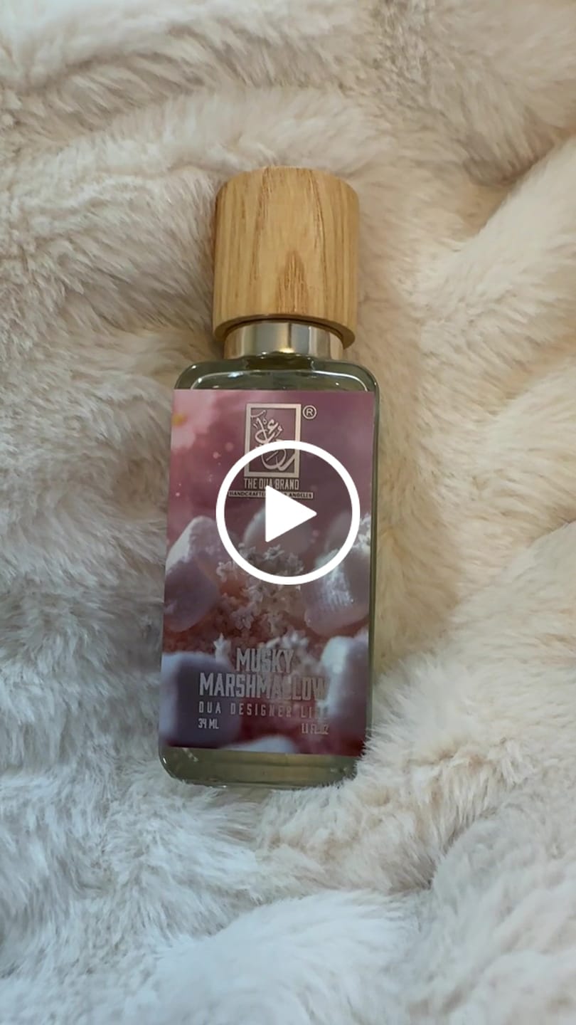 Customer video review of Musky Marshmallow