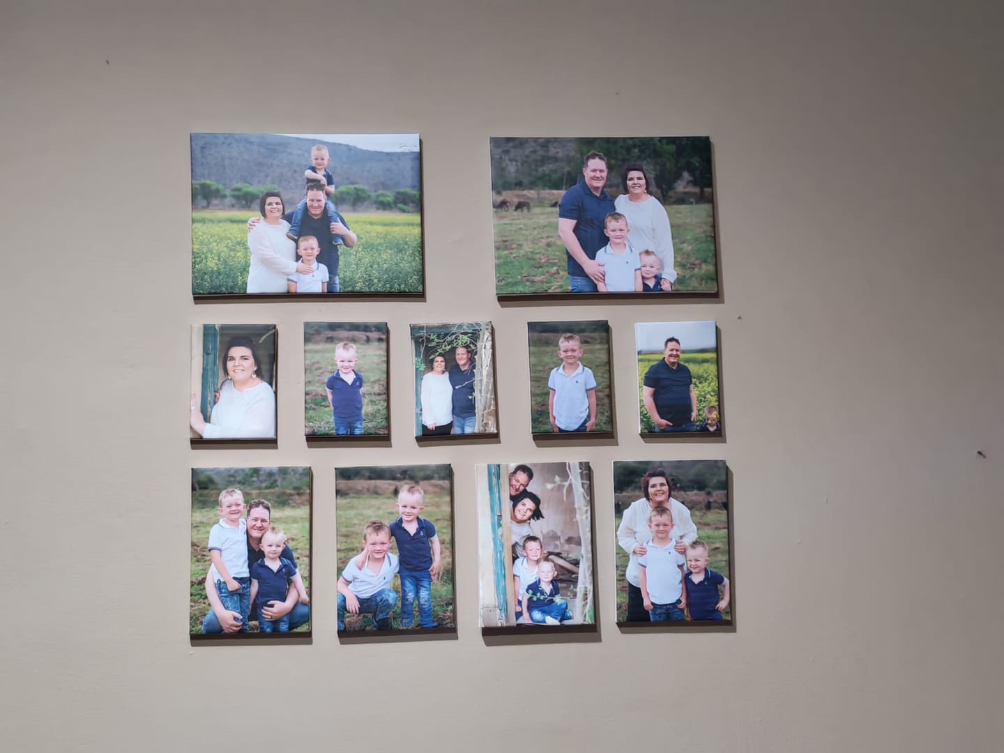 Customer photo review of 11 Piece Canvas Combo