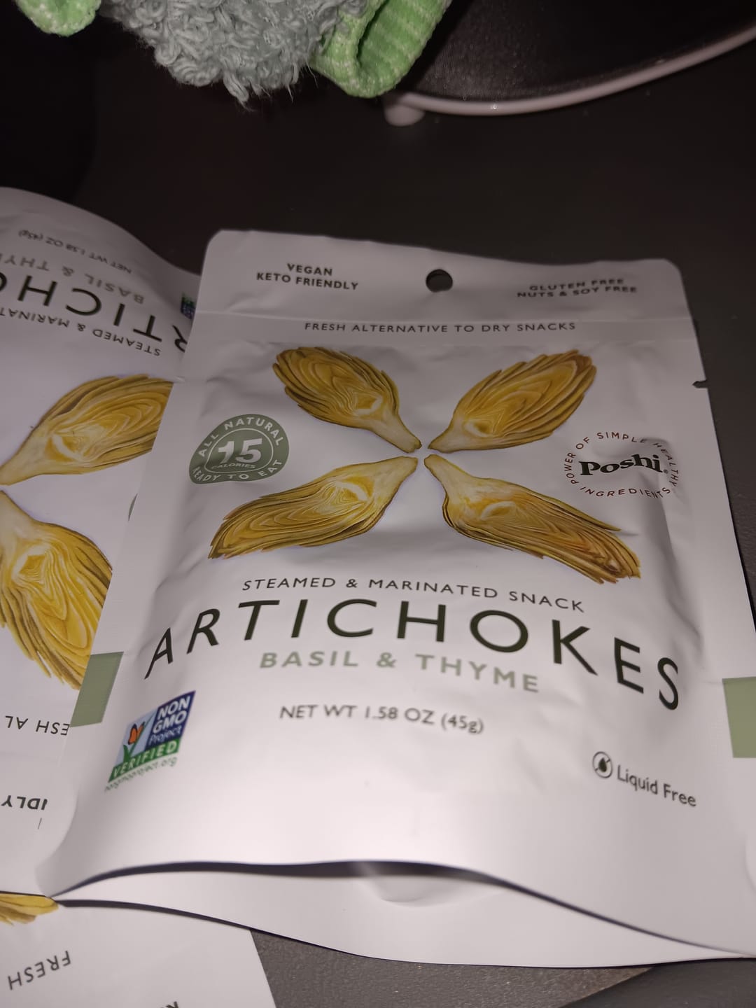 Customer photo review of Artichokes With Basil & Thyme - 10 Pack (1.58 OZ/Pouch)
