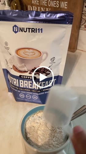 Customer video review of Nutribreakfast Coffee