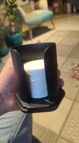 Customer photo review of Papier Filtre à Café Rond