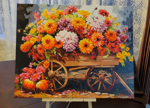 Customer photo review of Wheelbarrow Harvest