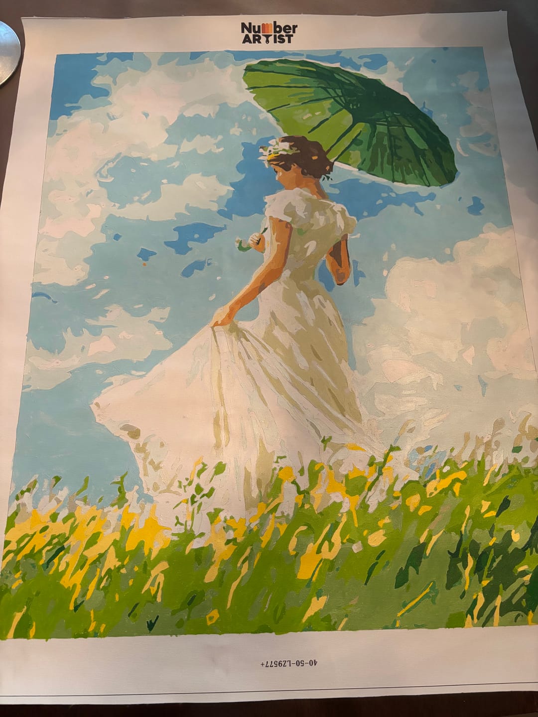 Customer photo review of Woman with a Parasol