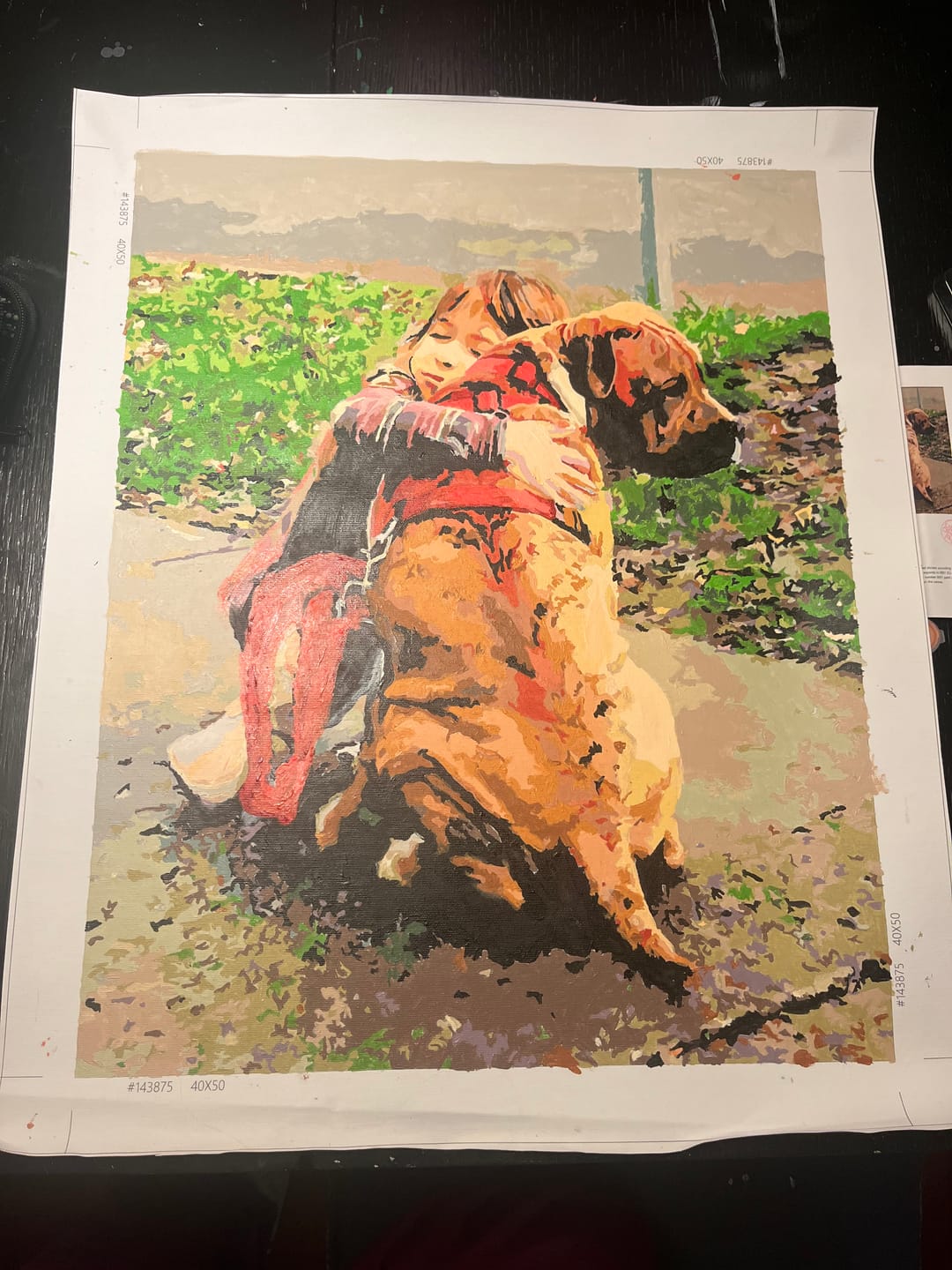 Customer photo review of Paint your photo
