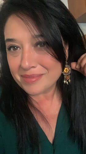 Customer photo review of Orecchini Tina