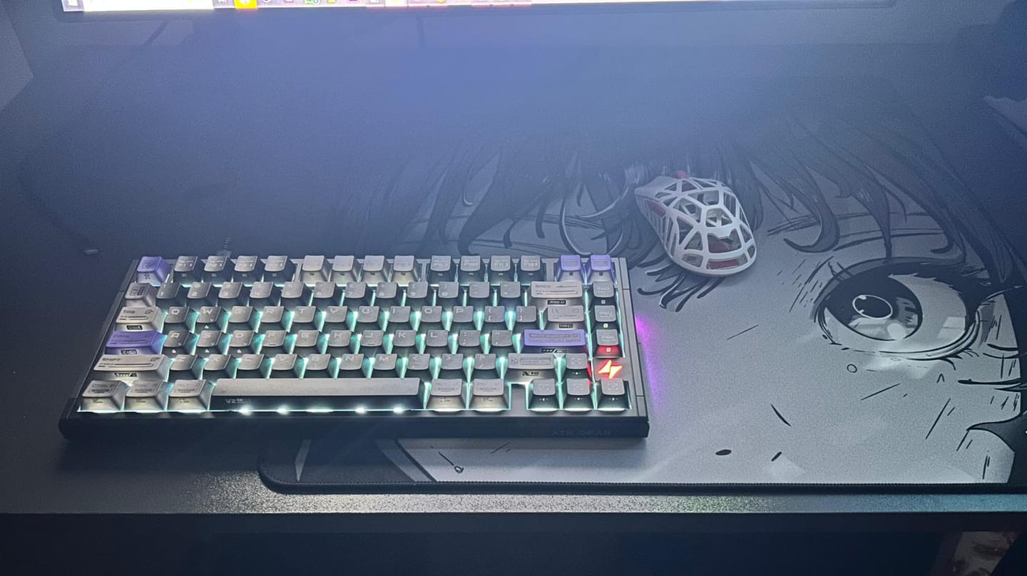 Customer photo review of ATK RS7 V2 Alüminyum Klavye (Manyetik Switch / HE)