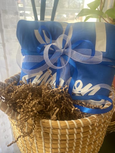 Customer photo review of Classic T-Shirt Blanket