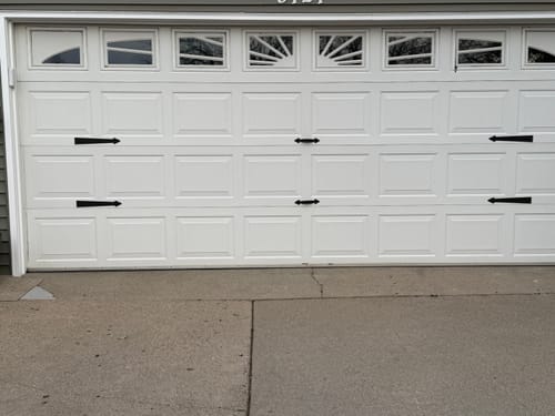 Customer photo review of Magnetic Garage Accents Decorative Hardware Set (6-PCS)