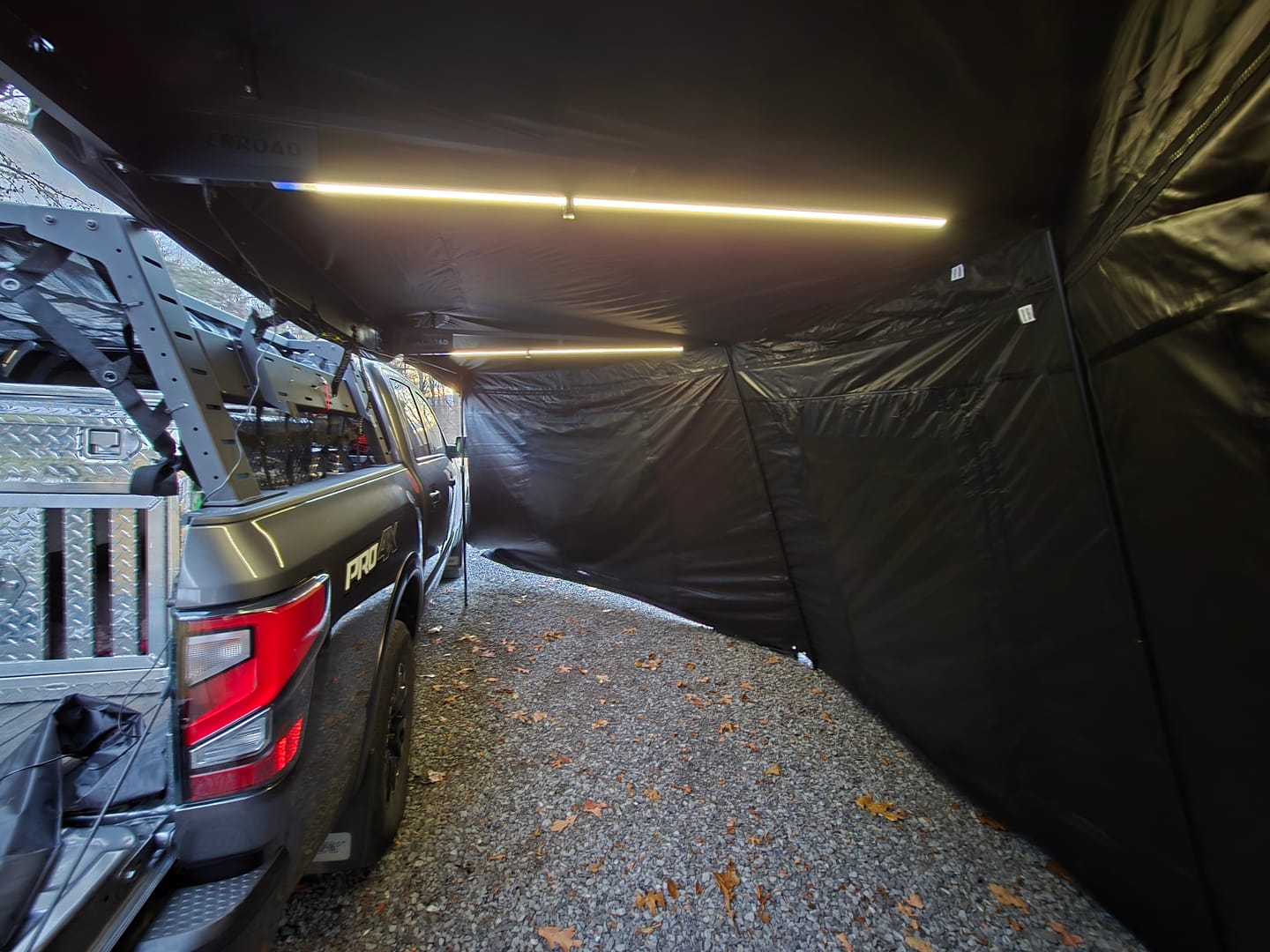 Customer photo review of OPENROAD 180 Awning Sidewalls